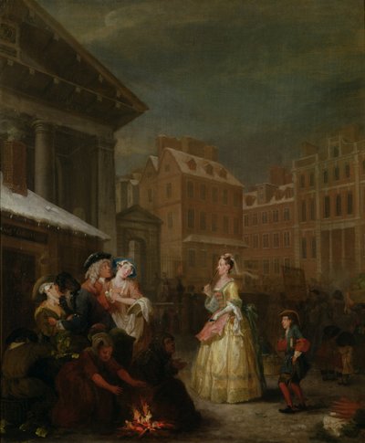 Die vier Tageszeiten: Morgen von William Hogarth