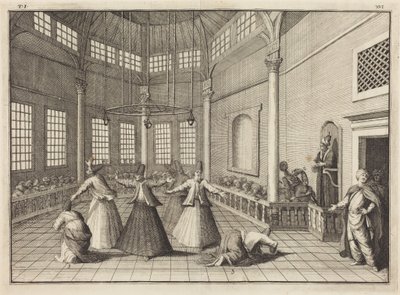 Das Innere einer Moschee von William Hogarth