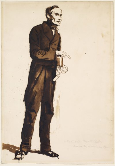 Ein Träger des Hogarth Clubs von William Holman Hunt