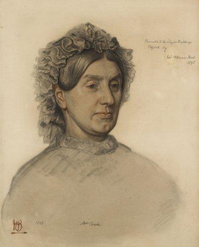Mrs. Thomas Combe (1806-1893) von William Holman Hunt