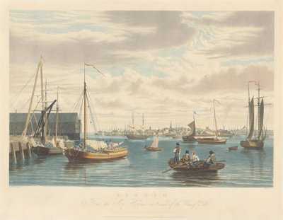 Boston: Vom Schiffshaus am Westende der Werft von William James Bennett