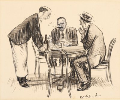 Nie wieder, bemerkte er düster von William James Glackens