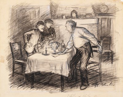 Es gab Edward Bickfords Rennpokal von William James Glackens