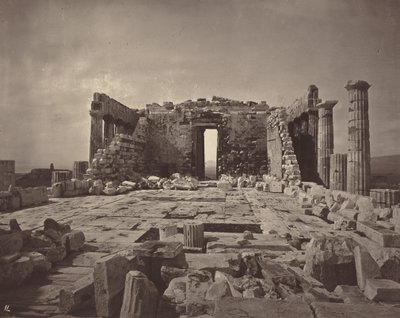 Die Akropolis von Athen, Platte 14, 1869/1870 von William James Stillman