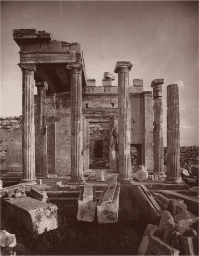 Die Akropolis von Athen, Tafel 20, 1869/1870 von William James Stillman