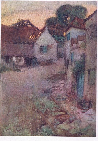 Versunken sind deine Lauben, in formlosen Ruinen, und das lange Gras überragt die verfallene Mauer von William Lee Hankey