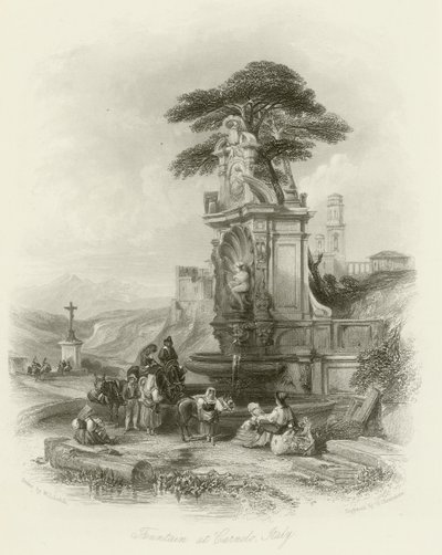 Brunnen in Carnelo von William Leighton Leitch