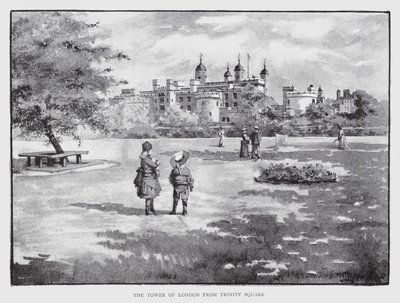 Der Tower of London von Trinity Square von William Luker
