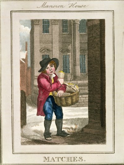 Streichhölzer, Mansion House, aus 