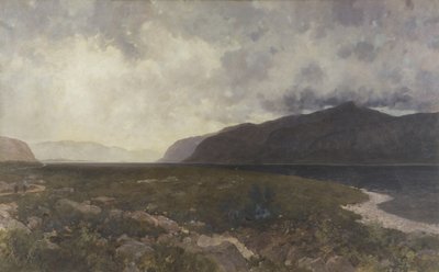 Loch Maree von der Grudie-Brücke, ca. 1905 von William Matthew Hale