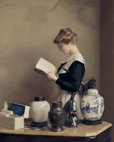 Das Hausmädchen, 1910 von William McGregor Paxton