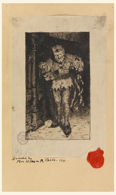 Aufdrehen: Der Hofnarr von William Merritt Chase