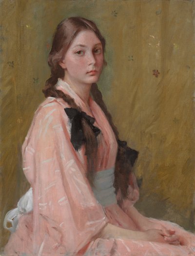 Mona, Tochter von Mrs. R. William Merritt Chase, ca. 1894 von William Merritt Chase