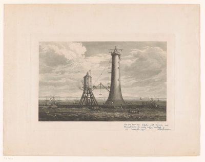 Bau des Bell Rock-Leuchtturms von William Miller