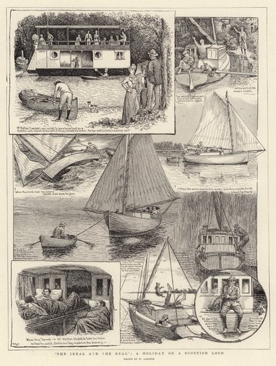 Das Ideal und das Reale, Ein Urlaub an einem schottischen Loch von William Ralston