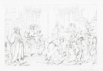 Illustration für The Castle of Indolence von James Thomson von William Rimer