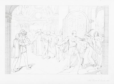 Illustration für The Castle of Indolence von James Thomson von William Rimer