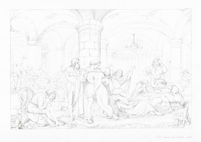 Illustration für The Castle of Indolence von James Thomson von William Rimer