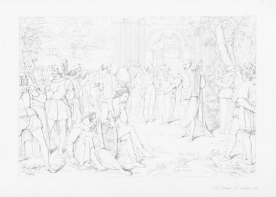 Illustration für The Castle of Indolence von James Thomson von William Rimer