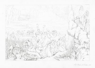 Illustration für The Castle of Indolence von James Thomson von William Rimer