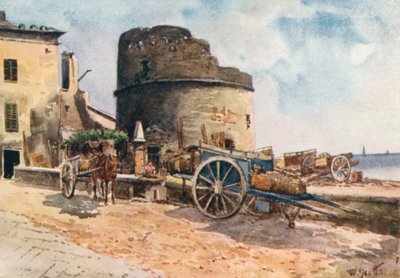 Bastion am Ufer, Ceriale von William Scott