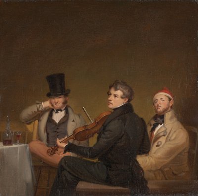 Nach dem Abendessen von William Sidney Mount