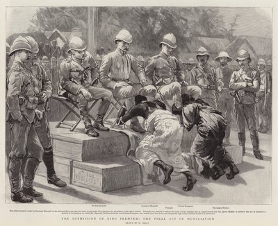 Die Unterwerfung von König Prempeh, der letzte Akt der Demütigung von William Small