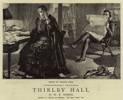Thirlby Hall von William Small