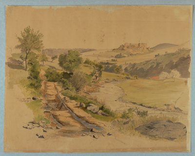 Studie einer Landschaft von William Stanley Haseltine