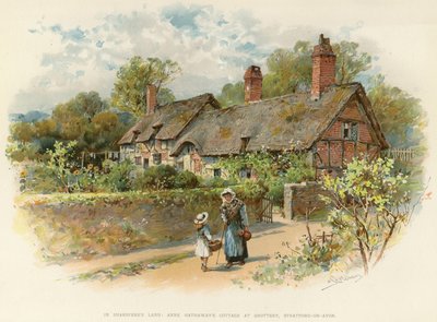 Anne Hathaways Cottage in Shottery von William Stephen Coleman