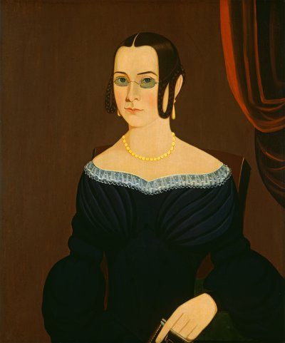 Dame mit Brille, um 1840 von William Stephen Coleman