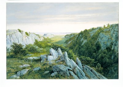 Vom Paradies zum Fegefeuer, Newport von William Trost Richards