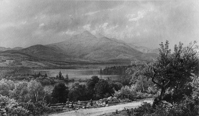 Mount Chocorua und der See von William Trost Richards