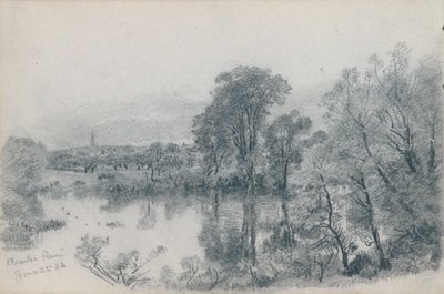 Skizzenbuch mit Landschafts- und Meeresmotiven aus Neuengland und Pennsylvania von William Trost Richards