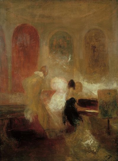 Eine Musikparty, East Cowes Castle von Joseph Mallord William Turner