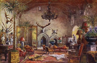 Warwick Castle: Große Halle von William W. Quatremain