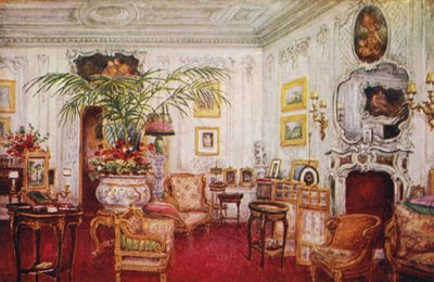 Warwick Castle: Lady Warwicks Boudoir von William W. Quatremain