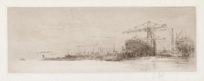 Der Clyde aus der Serie Die Arterien Großbritanniens von William Walcot