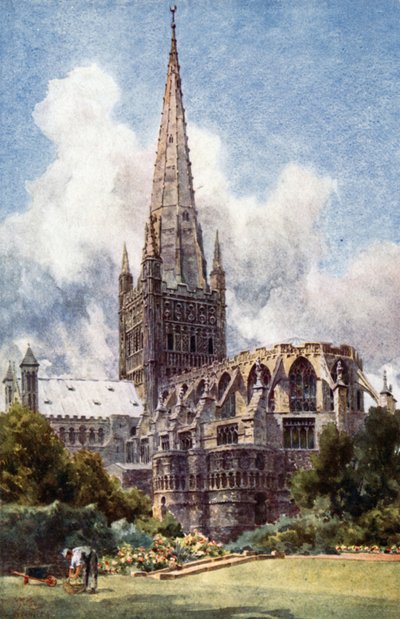 Norwich vom Nordosten von William Wiehe Collins