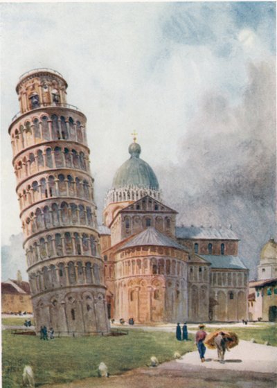 Pisa. Der Campanile und Duomo von William Wiehe Collins