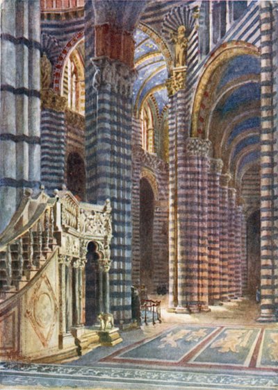 Siena. Der Arco di S. Giuseppe von William Wiehe Collins