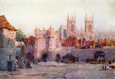 York, Bootham Bar von William Wiehe Collins
