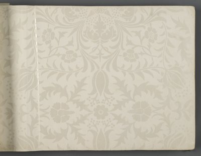 Tapetenmusterbuch, vor 1917 (Druck) von William and Company Morris