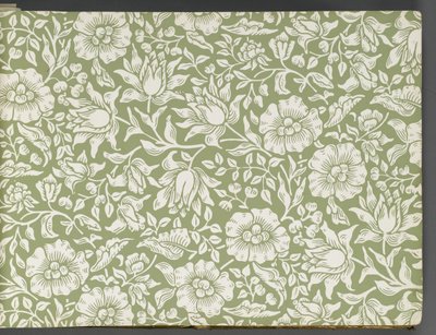 Tapetenmusterbuch, vor 1917 (Druck) von William and Company Morris