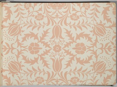 Tapetenmusterbuch, vor 1917 (Druck) von William and Company Morris