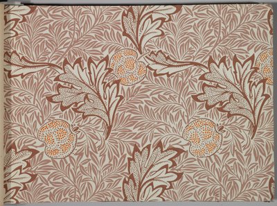 Tapetenmusterbuch, vor 1917 (Druck) von William and Company Morris