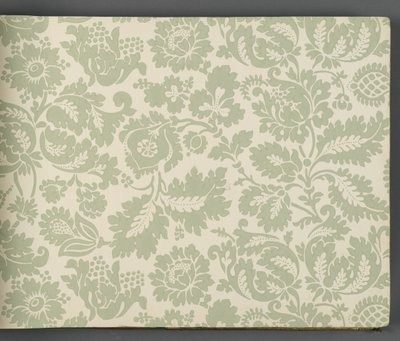 Tapetenmusterbuch, vor 1917 (Druck) von William and Company Morris