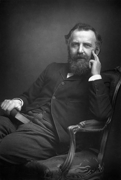 William Thomas Stead 1849-1912, englischer Journalist, 1893 von William and Daniel Downey