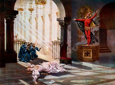 Faust, Akt IV Szene V von William de Leftwich Dodge