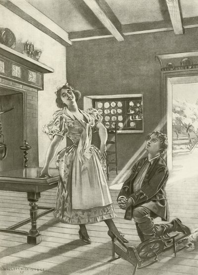 Marta, Akt III Szene VI von William de Leftwich Dodge